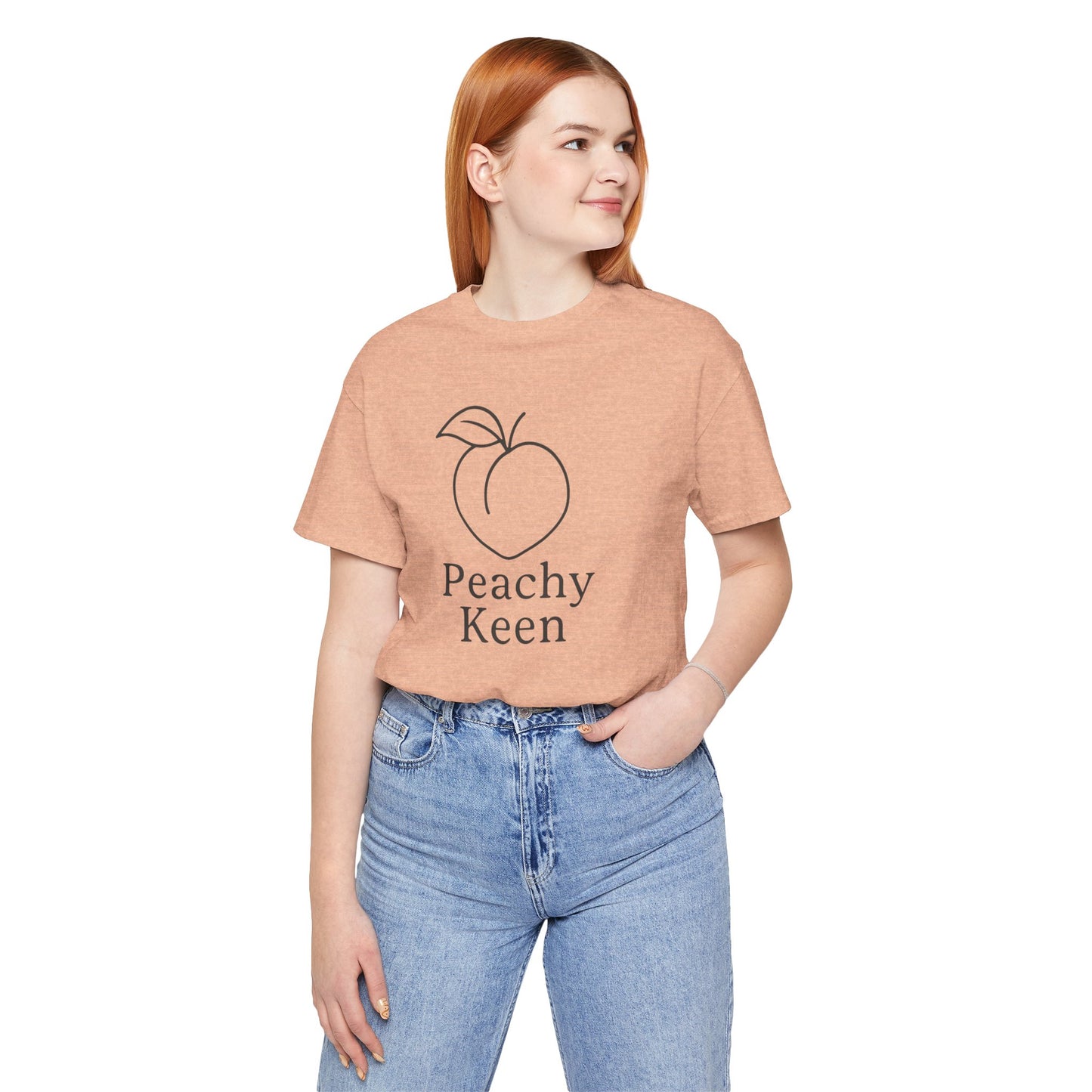 "Peachy Keen" Unisex Tee