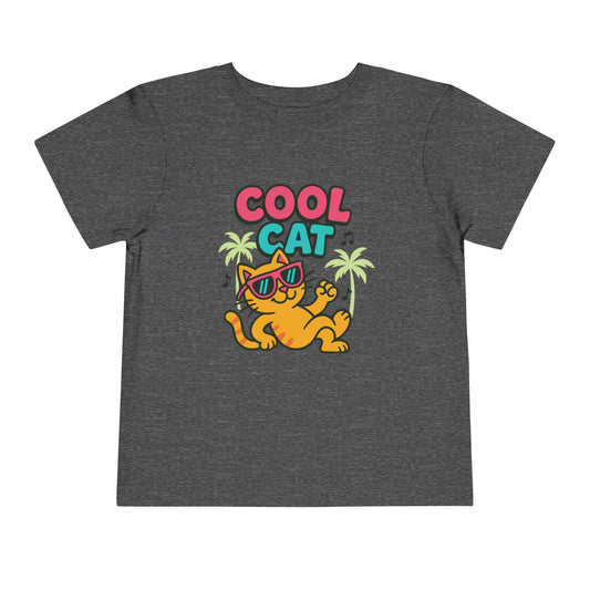 "Cool Cat" - Toddler Tee