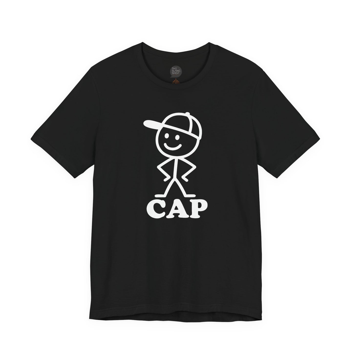 "Cap/No Cap" Unisex Tee