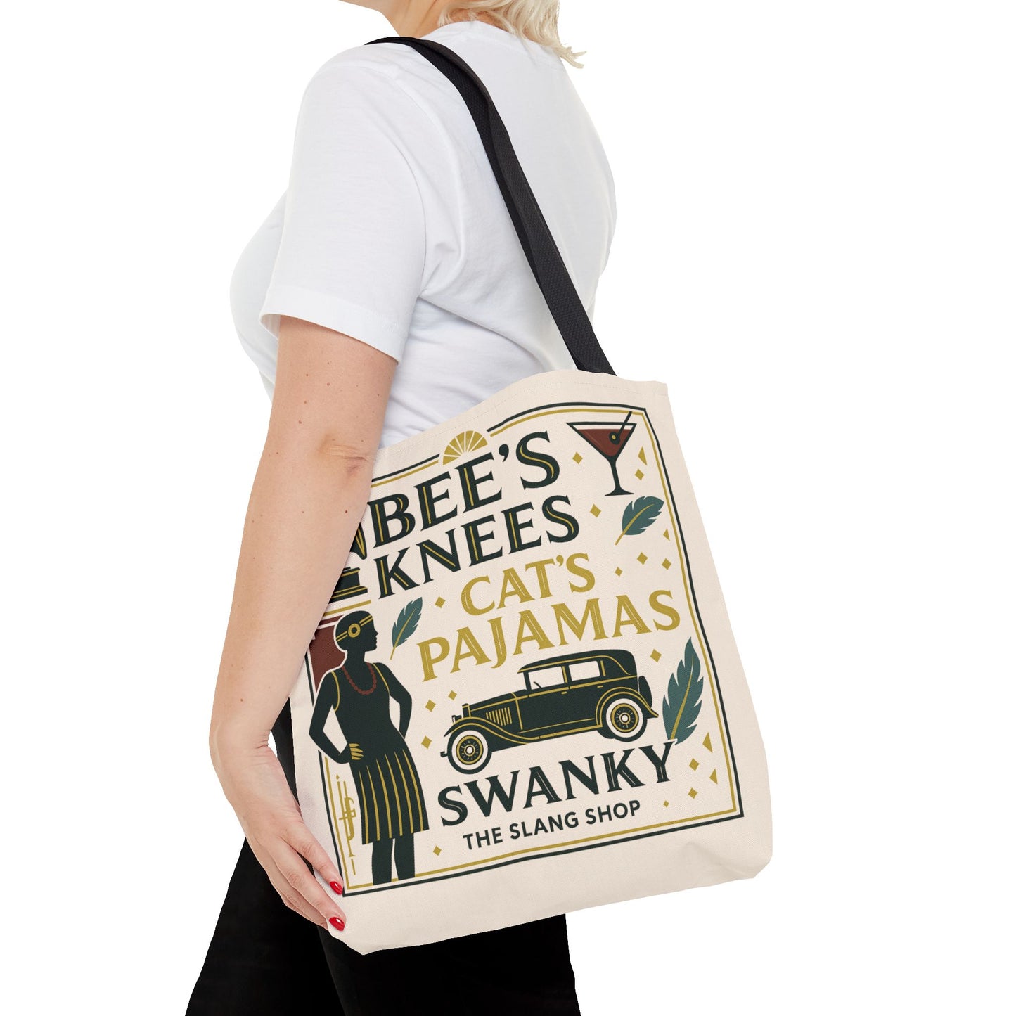 1920s Slang Tote