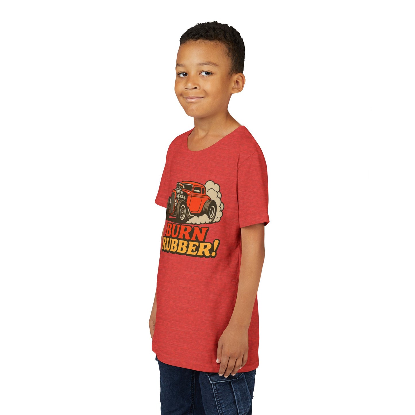 "Burn Rubber" - Kids Tee