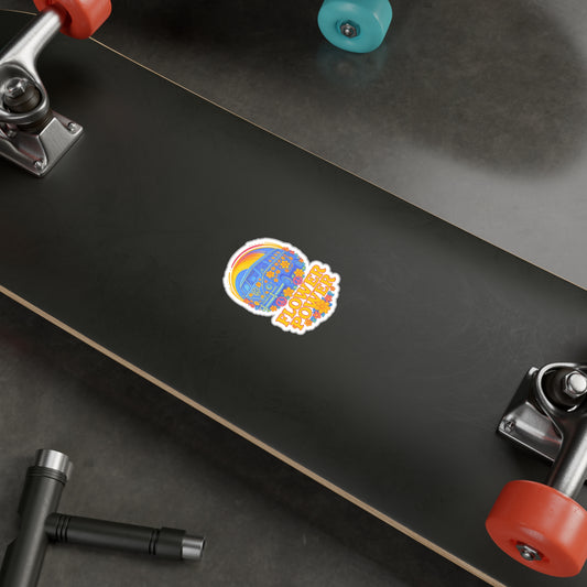 "Flower Power" Vinyl Sticker
