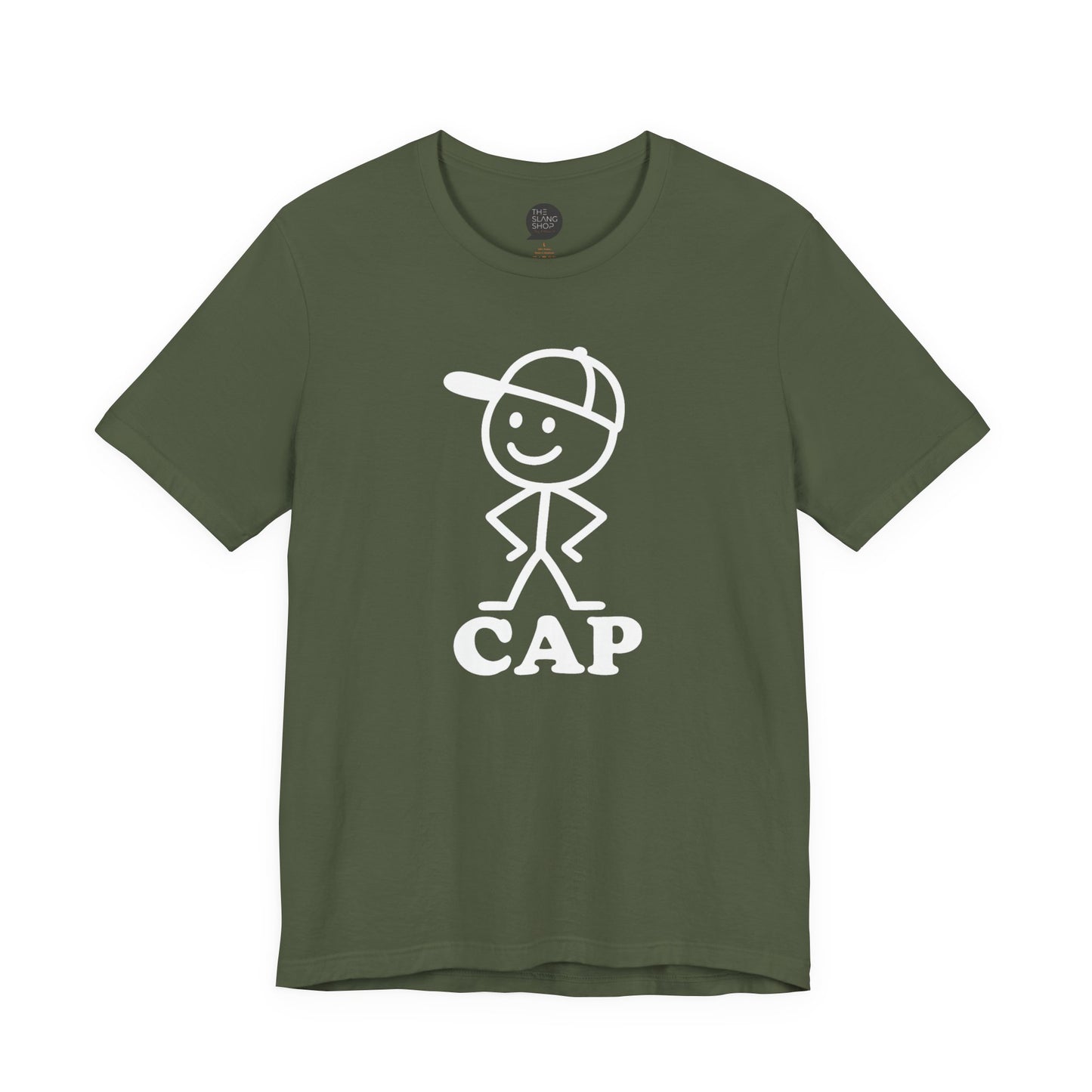 "Cap/No Cap" Unisex Tee