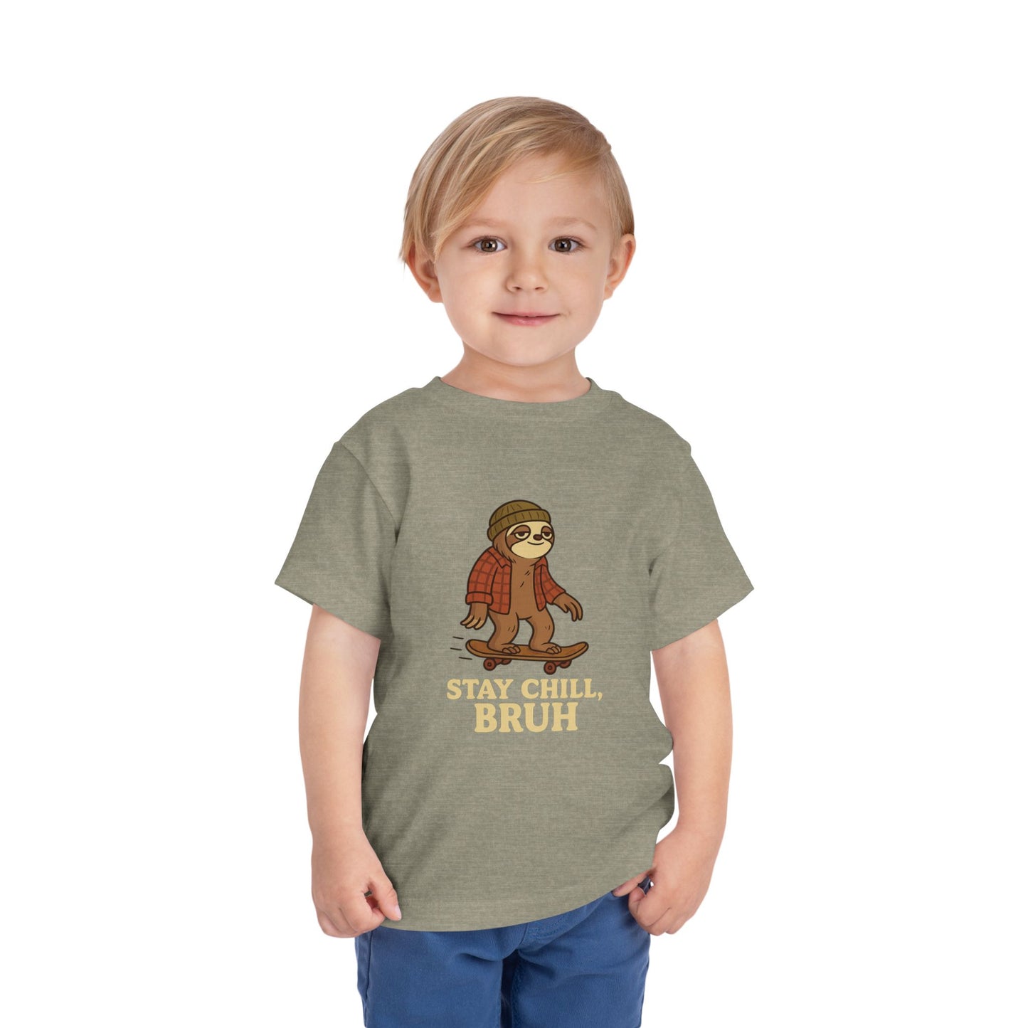 "Stay Chill, Bruh" - Toddler Tee