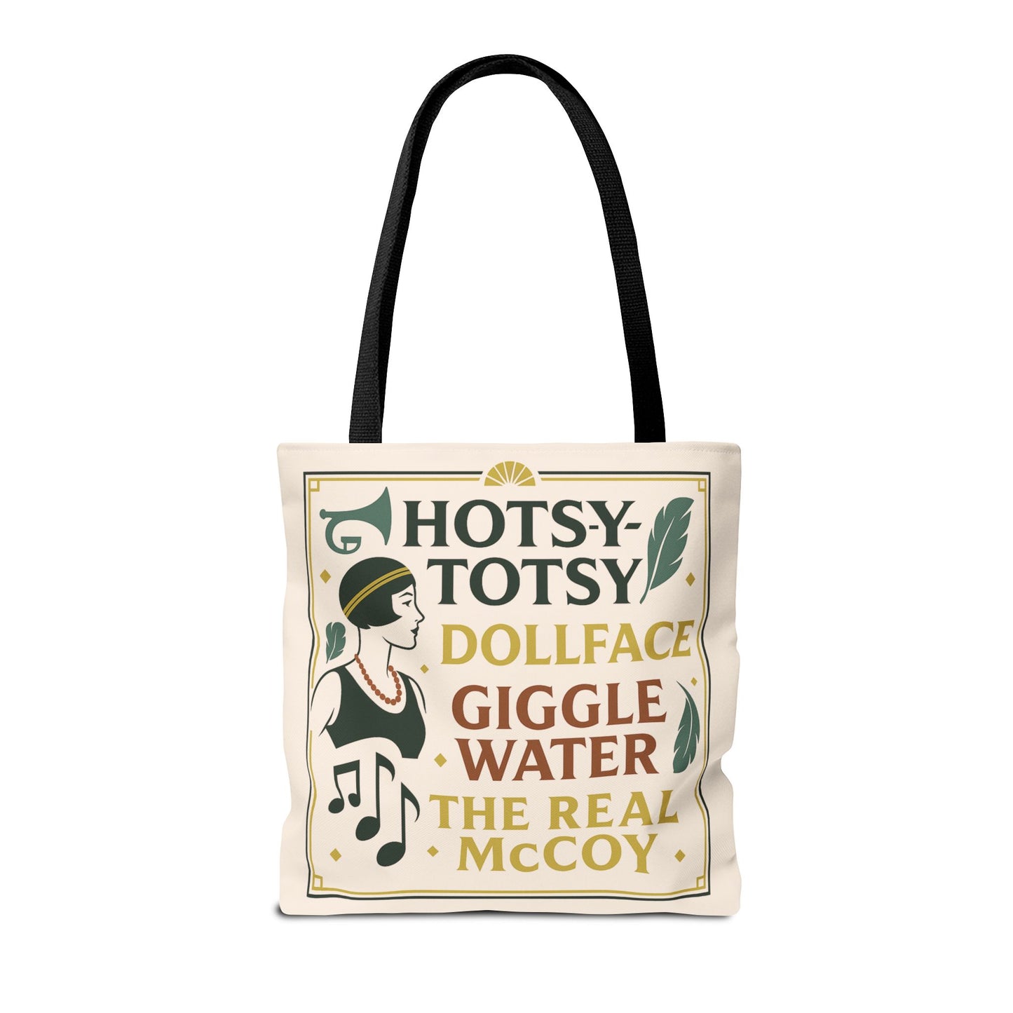 1920s Slang Tote