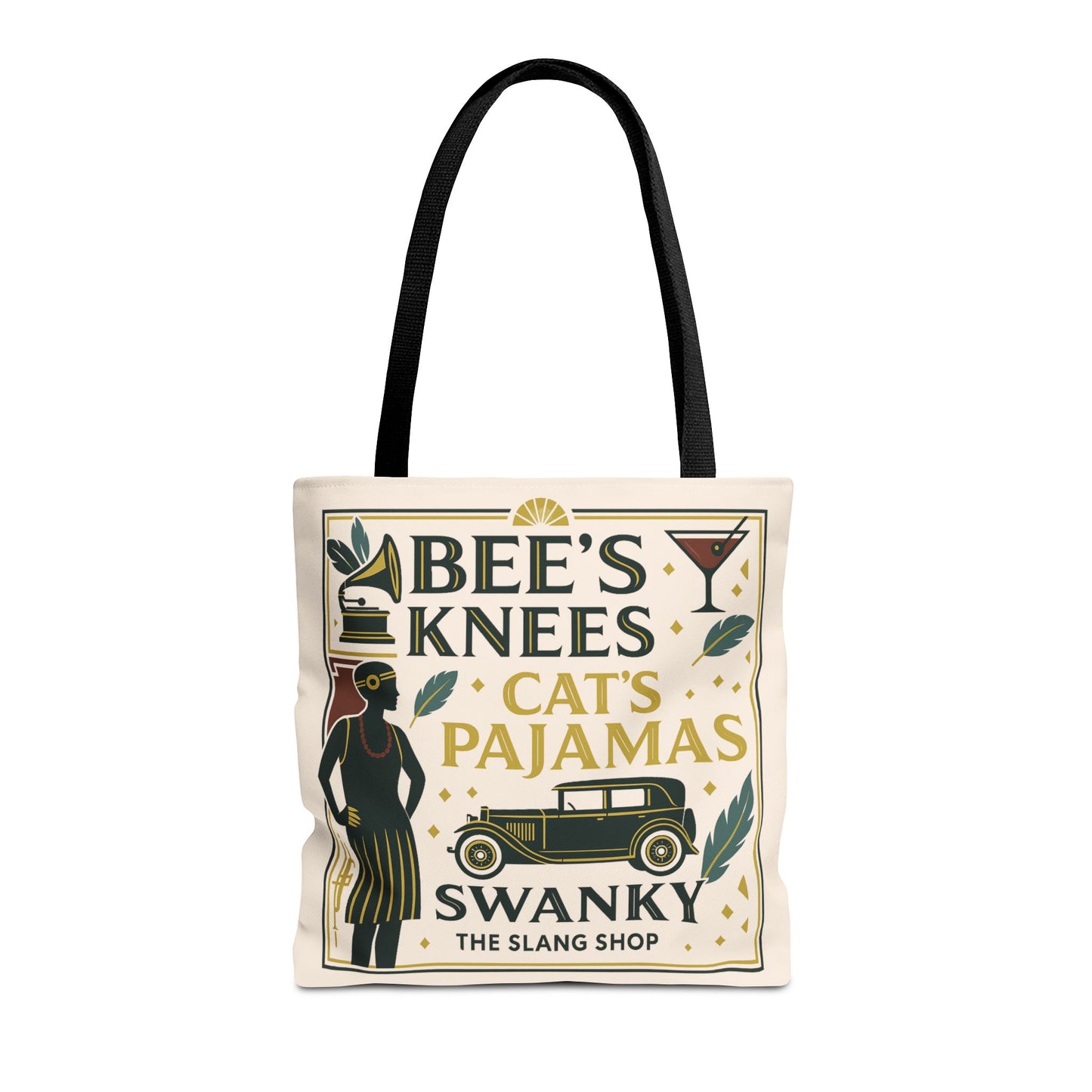 1920s Slang Tote