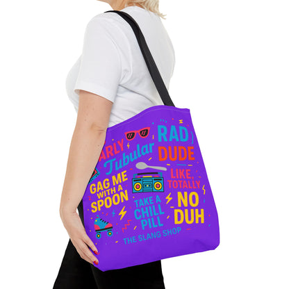 1980s Slang Tote