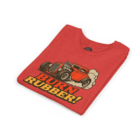 "Burn Rubber" - Kids Tee
