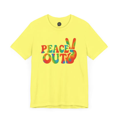 "Peace Out" Unisex Tee