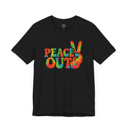 "Peace Out" Unisex Tee