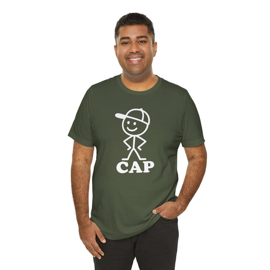 "Cap/No Cap" Unisex Tee