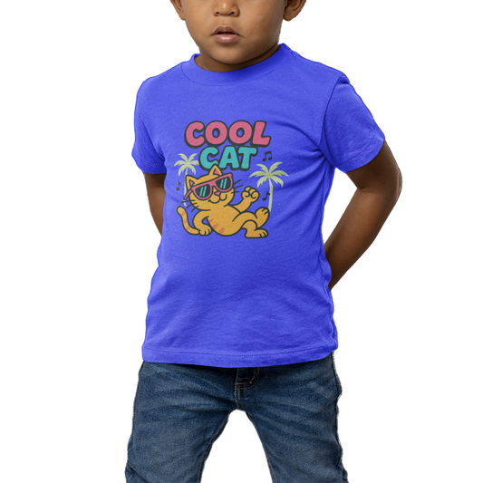 "Cool Cat" - Toddler Tee